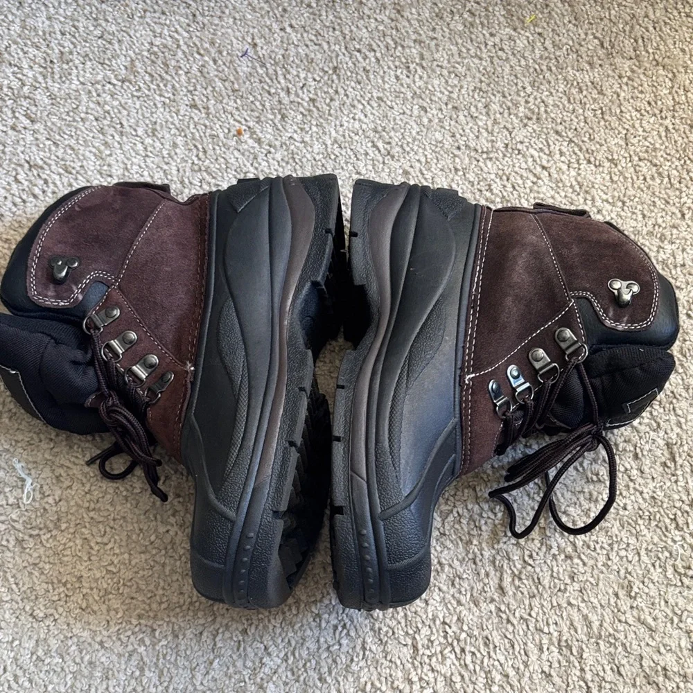 Coleman Dark Brown and Black Men's Boots